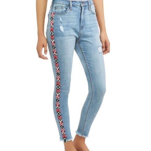 Cherokee Denim - Cherokee Skinny Jeans - Raw Hem, NWT